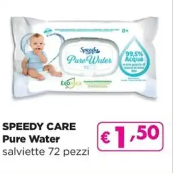 Acqua & Sapone SPEEDY CARE Pure Water salviette 72 pezzi offerta
