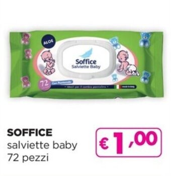 Acqua & Sapone SOFFICE salviette baby 72 pezzi offerta