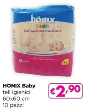 Acqua & Sapone HONIX Baby 60x60 cm 10 pezzi offerta
