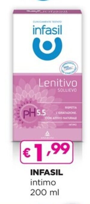 Acqua & Sapone INFASIL intimo 200 ml offerta