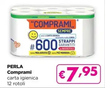 Acqua & Sapone Perla Comprami carta igienica 12 rotoli offerta