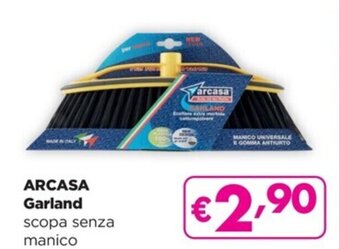 Acqua & Sapone ARCASA Garland scopa senza manico offerta