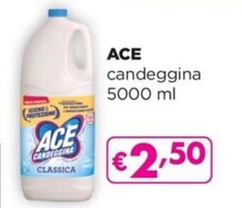 Acqua & Sapone ACE candeggina 5000 ml offerta