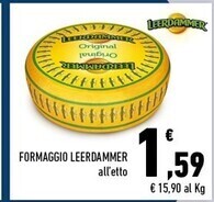 Conad Margherita Leerdammer formaggio offerta
