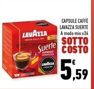 Lavazza capsule caffè