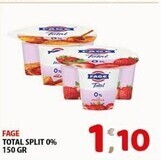 Mio Market Fage total split 0 % offerta