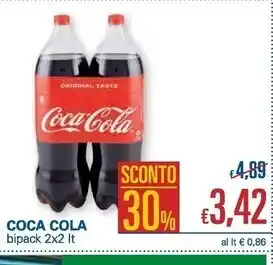 Unes Coca cola bipack offerta