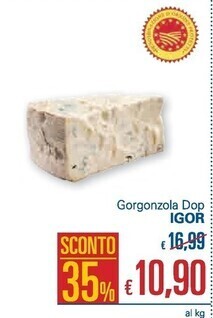 Unes Igor gorgonzola dop offerta