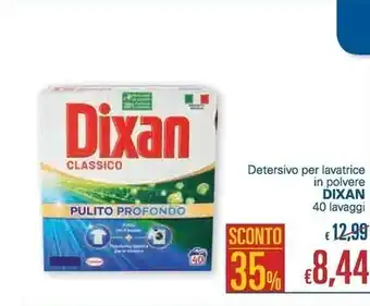 Unes Dixan detersivo per lavatrice in polvere offerta