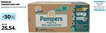 Coop Pampers pannolini baby dry offerta