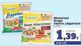 Sigma Orogel minestrone offerta
