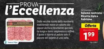 Dal Salumiere Salame nostrano-Ricetta tipica Fabriano 80g