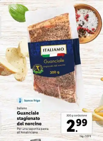 Italiamo Guanciale stagionato del norcino 300g