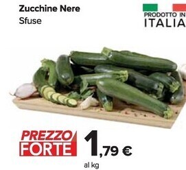 Carrefour Market Zucchine nere offerta