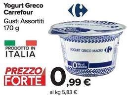 Carrefour Market Carrefour yogurt greco offerta