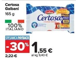 Carrefour Market Galbani certosa offerta
