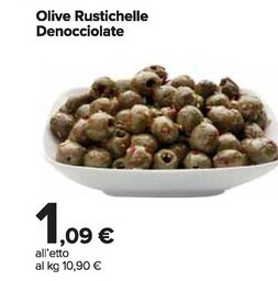 Carrefour Market Olive rustichelle denocciolate offerta