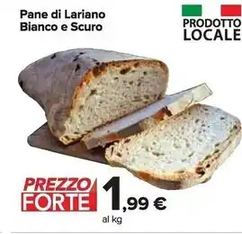 Carrefour Market Pane di lariano bianco e scuro offerta