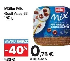 Carrefour Market Muller mix offerta