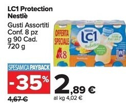 Carrefour Market Nestlè lc1 protection offerta