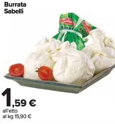 Carrefour Market Sabelli burrata offerta