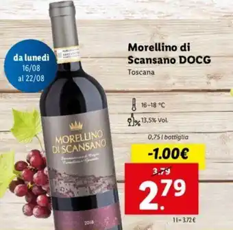 Lidl Morellino di Scansano DOCG 0,75l offerta