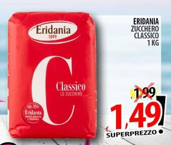 Il Genio Supermercato ERIDANIA ZUCCHERO CLASSICO 1 KG offerta
