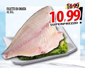 Il Genio Supermercato FILETTI DI ORATA offerta