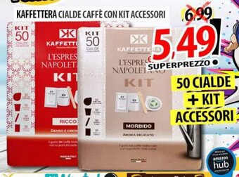 Il Genio Supermercato KAFFETTERA CIALDE CAFFÈ CON KIT ACCESSORI offerta