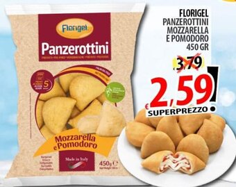 Il Genio Supermercato FLORIGEL PANZEROTTINI MOZZARELLA E POMODORO 450 GR offerta