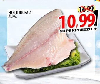 Il Genio Supermercato FILETTI DI ORATA offerta