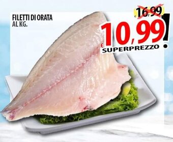 Il Genio Supermercato FILETTI DI ORATA offerta
