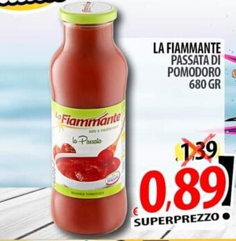 Il Genio Supermercato LA FIAMMANTE PASSATA DI POMODORO 680 GR offerta