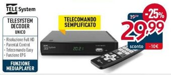 TELESYSTEM DECODER UNICO