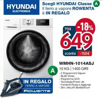 Elettrosintesi HYUNDAI ELECTRONICS WMHN-1014ASJ offerta
