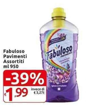 Carrefour Express Fabuloso Pavimenti Assortiti ml 950 offerta