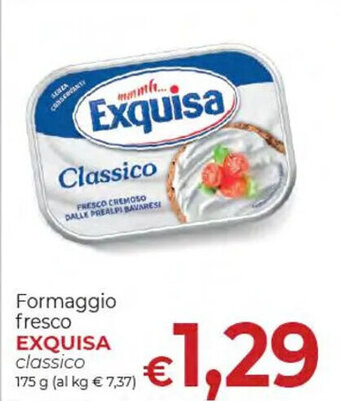 Formaggio fresco EXQUISA classico 175 g