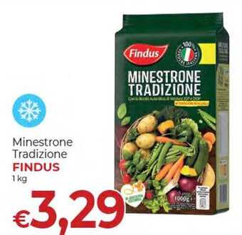 Supermercati Nonna Isa Minestrone Tradizione FINDUS 1 kg offerta