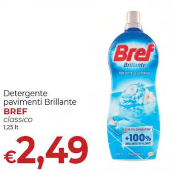 Supermercati Nonna Isa Detergente pavimenti Brillante BREF classico 1,25 It offerta