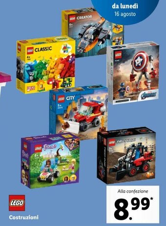 Lidl Lego Costruzioni offerta