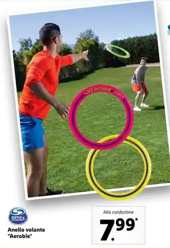 Lidl Spin Master Anello volante "Aerobie" offerta