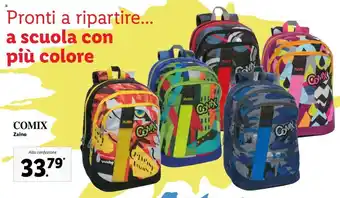 Lidl Comix Zaino offerta