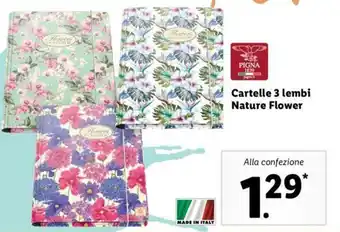 Pigna Cartelle 3 lembi Nature Flower