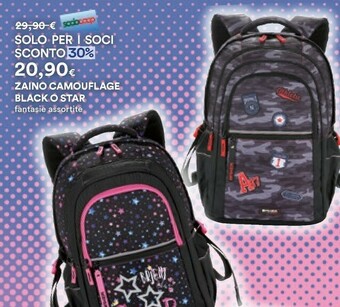 Coop Star Zaino Camouflage offerta
