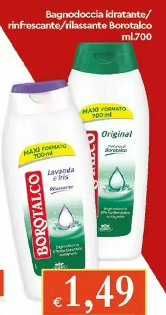 Galassia Borotalco Bagnoschiuma offerta