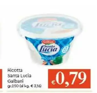 Galassia Galbani Ricotta offerta