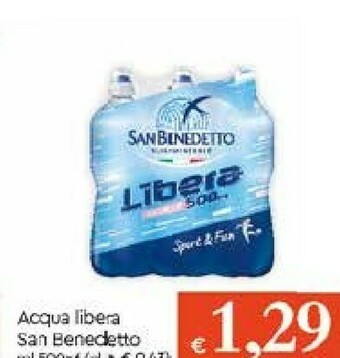 Galassia San Benedetto Acqua offerta