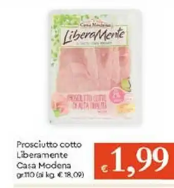 Galassia Casa Modena Prosciutto cotto offerta
