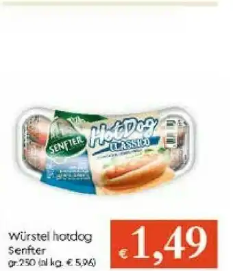 Galassia Senfter Wurstel offerta