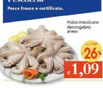 Galassia Polpo offerta